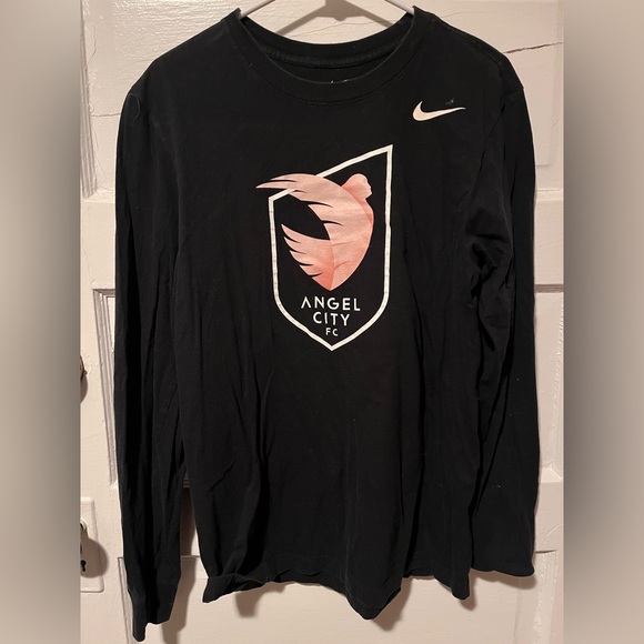 Nike Tops - NWSL Nike Black Angel City FC Long Sleeve Tee — unisex Small women’s soccer